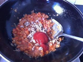 番茄肉沫意大利面的做法步骤9
