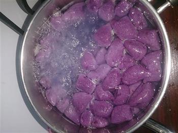 紫薯芋圆西米露的做法步骤9