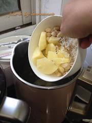 土豆花生米糊的做法步骤2