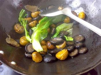 栗子煮香菇的做法步骤6