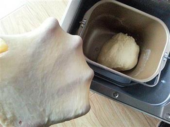 面包机版葡萄干土司的做法图解3