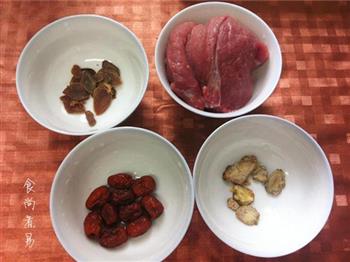 红参三七瘦肉汤的做法步骤1