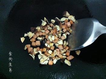豌豆火腿冬菇丁的做法图解6
