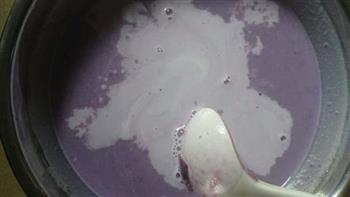 紫薯牛奶布丁的做法步骤4