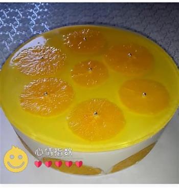 酸奶鲜橙慕斯蛋糕的做法步骤6