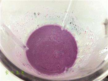 紫薯牛奶桂花羹的做法步骤7