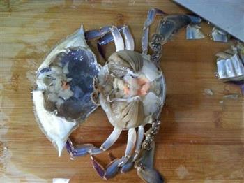 土豆泥烩螃蟹的做法图解2