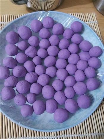 紫薯糯米小汤圆的做法步骤6