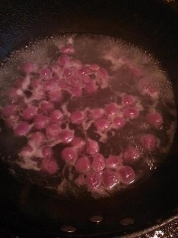 紫薯糯米小汤圆的做法步骤8