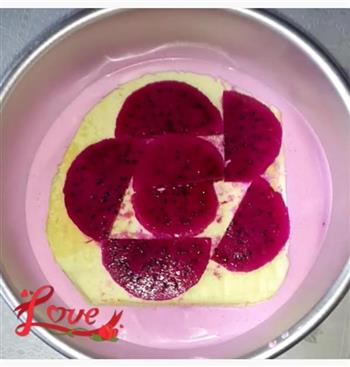 红火龙果酸奶慕斯的做法步骤4