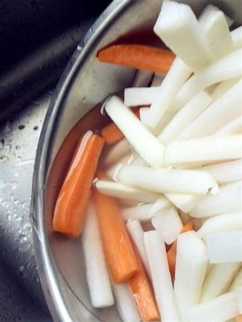 黄金泡菜の白萝卜的做法步骤4