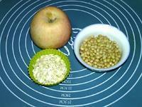 燕麦苹果豆浆的做法图解1