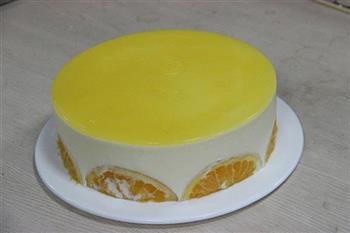鲜橙慕斯蛋糕的做法步骤15