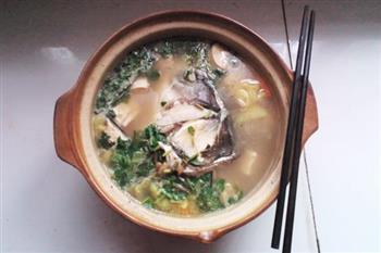 砂锅鱼头炖豆腐的做法图解5