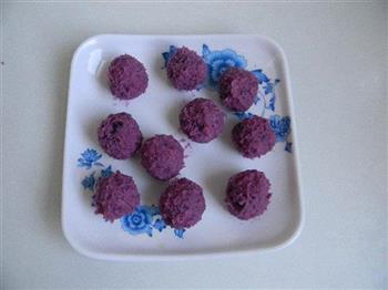 沙拉紫薯酥的做法图解3