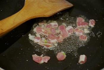 猪油肉丁酱油炒饭的做法步骤9