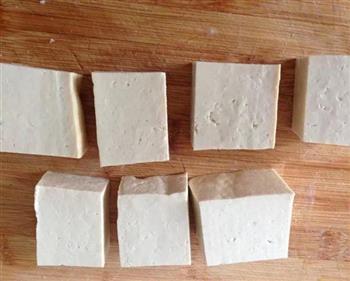 豆腐酿肉的做法步骤1