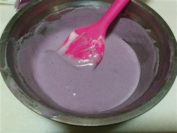 紫薯花纹蛋糕卷的做法图解14