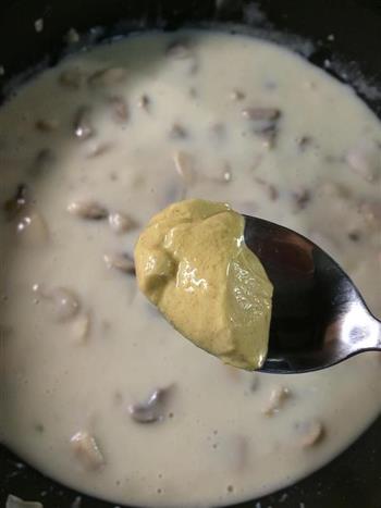 鸡肉蘑菇奶汁焗烤花椰菜的做法图解9