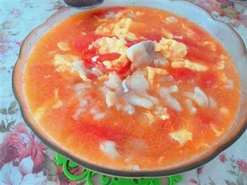 龙利鱼番茄鸡蛋汤的做法步骤3