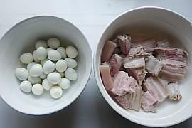 鹌鹑蛋烧肉的做法步骤3