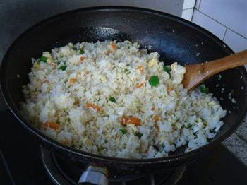蛋炒二米饭的做法步骤7