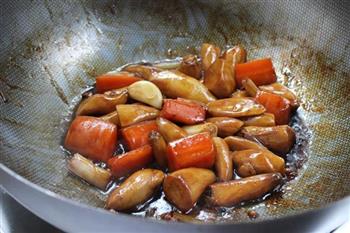 杏鲍菇烧胡萝卜的做法步骤11