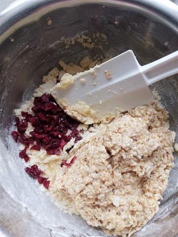 燕麦蔓越莓脆饼的做法步骤5