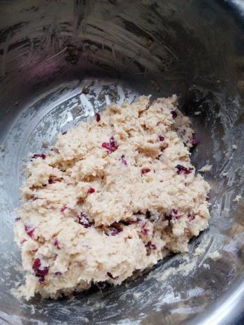 燕麦蔓越莓脆饼的做法图解6