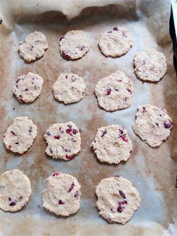 燕麦蔓越莓脆饼的做法步骤7