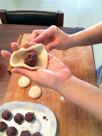 红豆酥的做法步骤9
