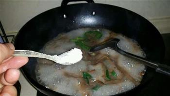 黄花青菜猪肝汤的做法步骤6