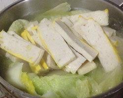 鱼糕白菜汤的做法步骤7