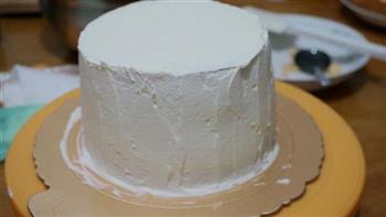 渐变色奶油裱花蛋糕的做法步骤21