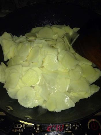 醋溜土豆片的做法步骤2