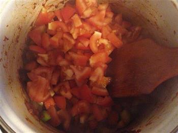 番茄鳕鱼浓汤的做法步骤7
