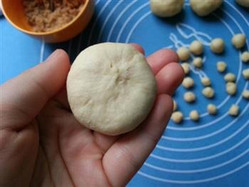 小乌龟肉松面包的做法步骤9