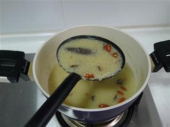 海参香菇小米粥的做法步骤10