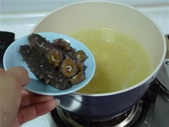 海参香菇小米粥的做法步骤5