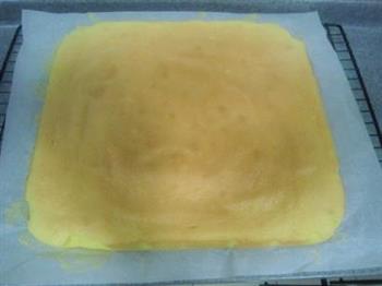 原味奶油蛋糕卷的做法步骤7