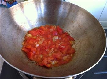 番茄虾皮紫菜汤的做法步骤2