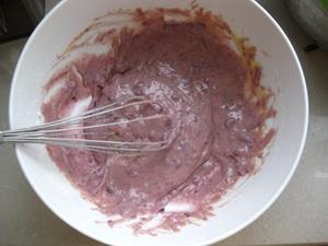 紫薯戚风蛋糕的做法图解8