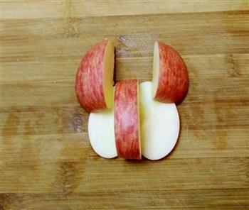 苹果天鹅的做法图解3