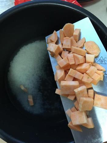 红薯圆子粥的做法步骤3