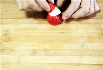 草莓圣诞老人的做法图解5