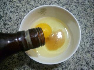 鸡蛋荠菜炒饭的做法步骤2