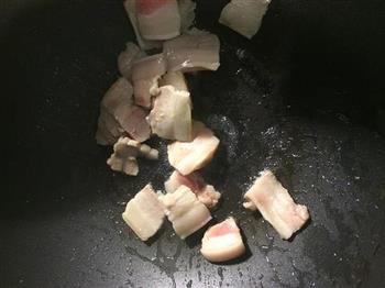 五花肉豆角土豆焖面的做法步骤2