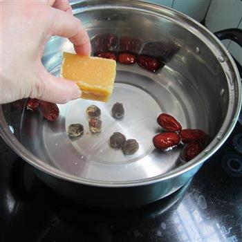 红糖红枣桂圆煮蛋的做法步骤4