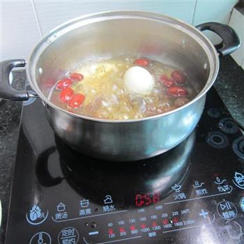红糖红枣桂圆煮蛋的做法图解5