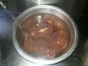 卤煮猪肝的做法步骤3